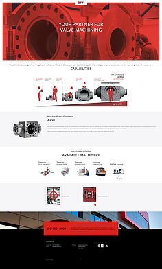 工業(yè)機械網頁與網站設計 精準呈現專業(yè)力量與高效交互